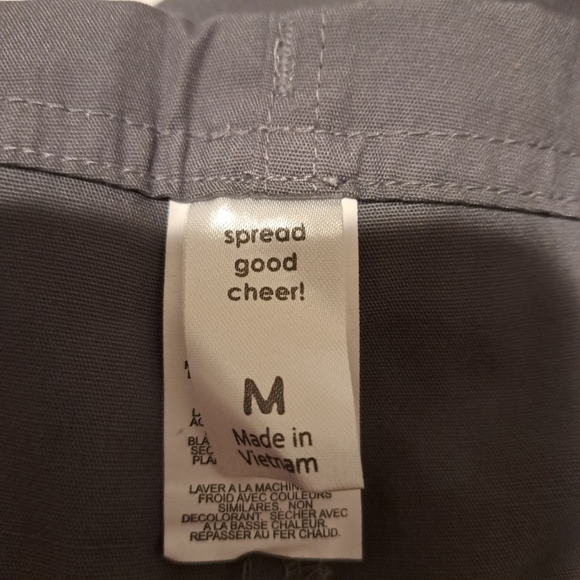 Wonder Wink women's or men's size medium pewter NWT scrub pants - Picture 7 of 8